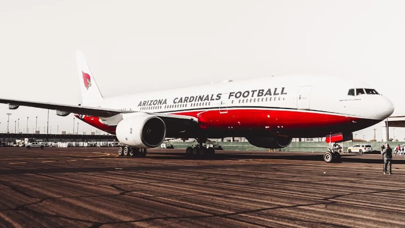 The Red Birds are sending two of the team’s Boeing 777 planes to pick up Los Angeles Rams...