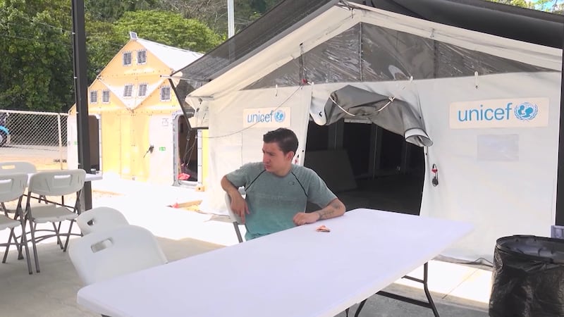 One migrant shelter on the Honduras-Nicaragua border had only one man staying there.