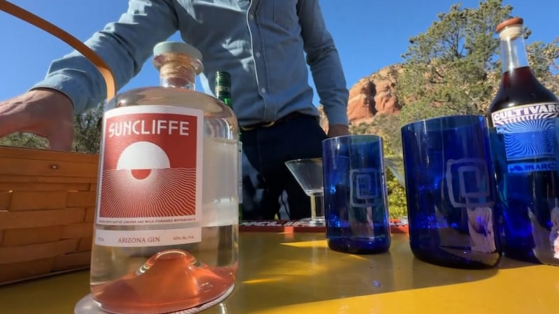 Ian Schwartz headed up to Sedona to learn how Arizona is being infused into Suncliffe Gin.
