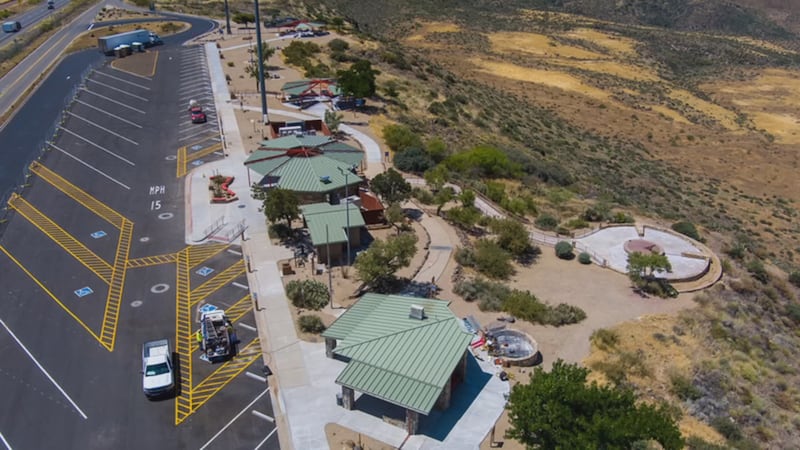 Sunset Point rest stop has re-opened along I-17 after a year-long closure for $7.5 million...