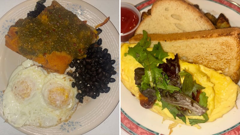 There is also a separate vegan menu for those who are plant-based.