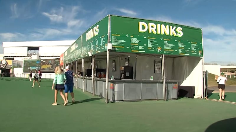 Water is free at the WM Phoenix Open. Just bring your own empty bottle to refill.