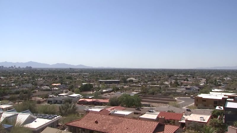 Last week’s rain significantly helped improve the air quality across Phoenix after a long...