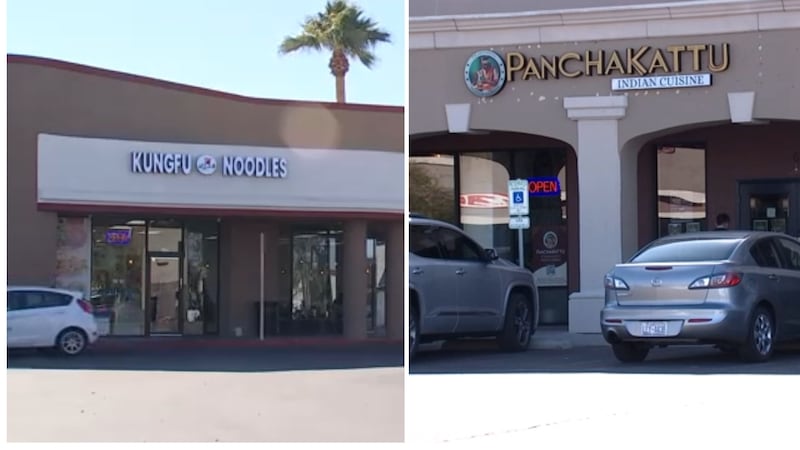 Two East Valley restaurants were among several spots to make this week's Dirty Dining report.