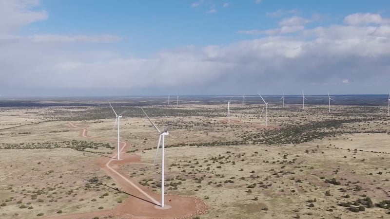 Currently wind generates roughly 1% in the Grand Canyon State.
