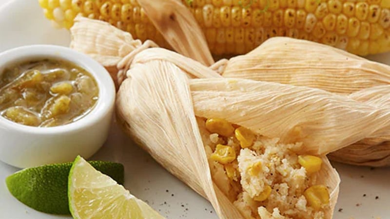 Sweet Corn Tamales