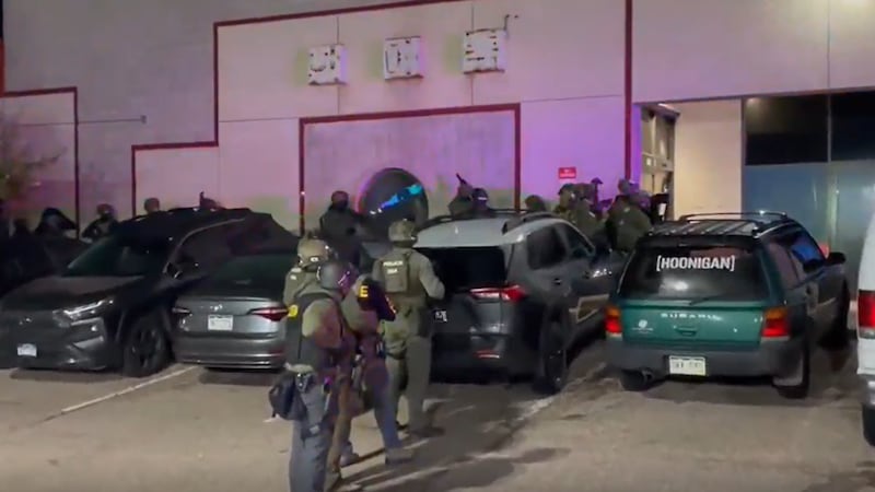 Multiple law enforcement agencies conducted a large-scale operation at an "illegal nightclub"...