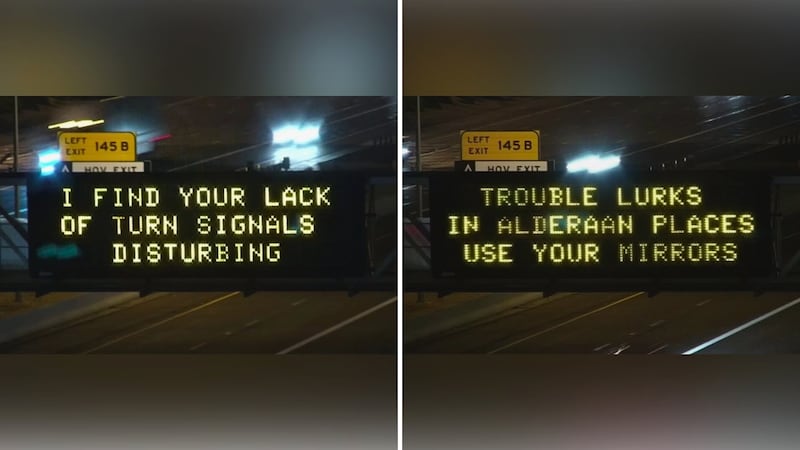 In honor of May the 4th, the department crafted creative messages that were broadcast to...