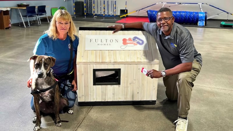 Arizona Marines were matched with special service dogs thanks to Fulton Homes’ “Service Pets...