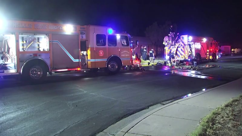 This cause of the fire is under investigation.