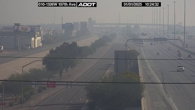The Valley saw dangerous air quality levels after New Year's celebrations.