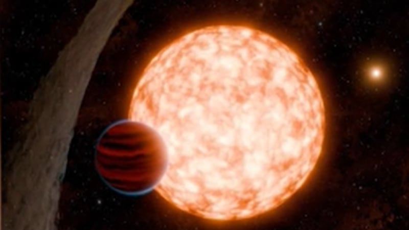 Astronomers are giving us a rare glimpse of a newborn planet. (NASA/JPL-Caltech/R. Hurt, K....