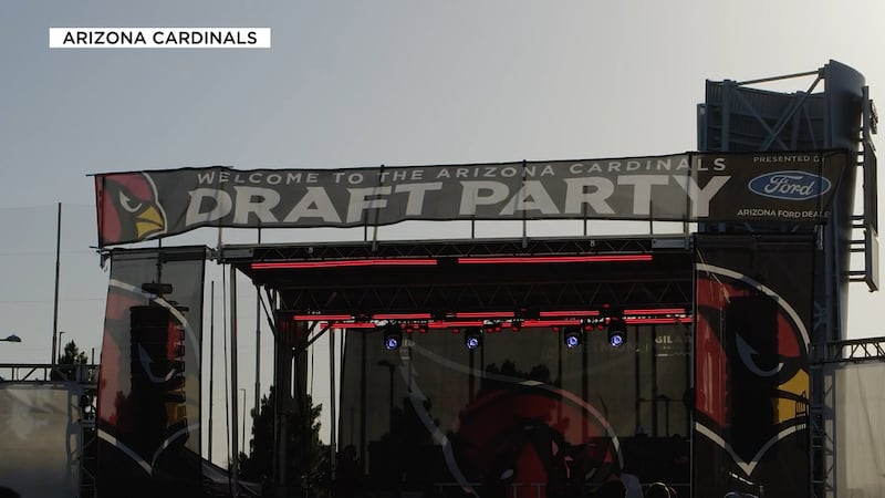The team is hosting the 2025 NFL Draft party on Thursday, April 24 on the Great Lawn outside...