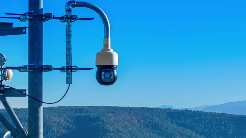 The AI cameras can constantly scan the forest or skyline statewide.