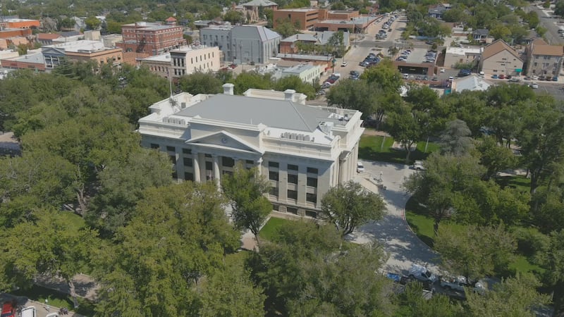 Aerials of Prescott, Arizona.