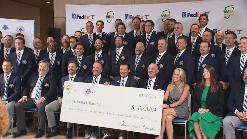 This marks the seventh time in tournament history The Thunderbirds and the WM Phoenix Open...
