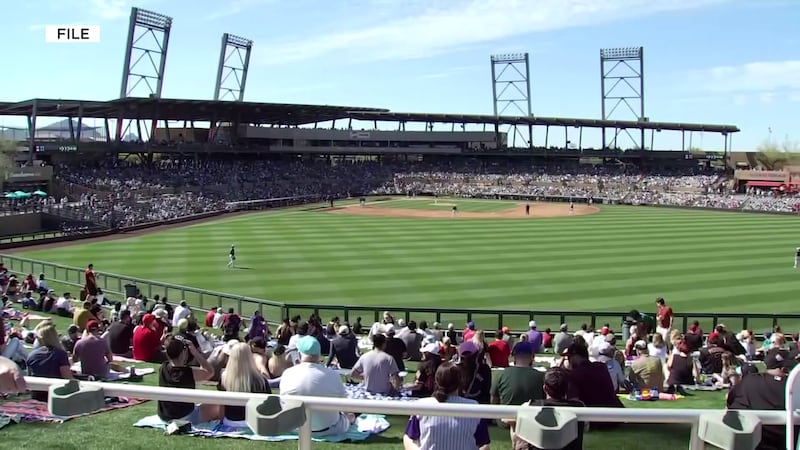 File photo of spring training in Arizona.