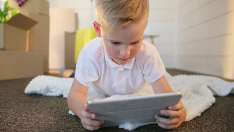 The study examined media use for kids zero to eight and found that by age 4, almost 60% of...