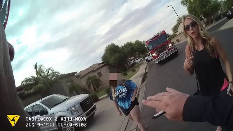 Chandler police say she acted nonchalant