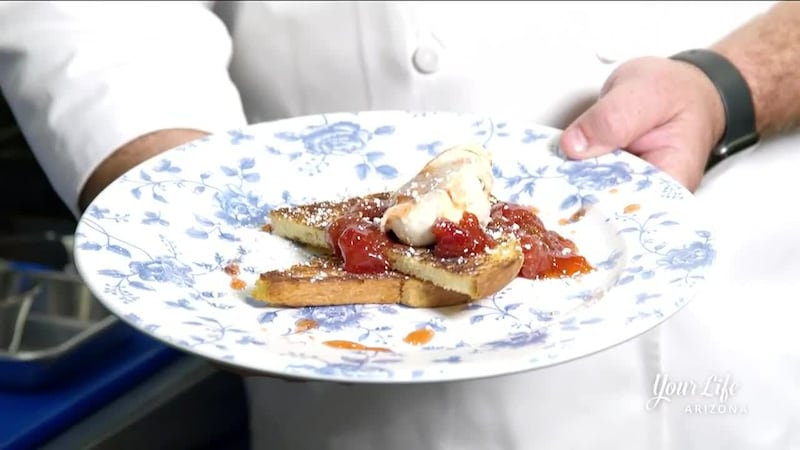 Sweet Ricotta, Strawberry Preserves & Toasted Brioche