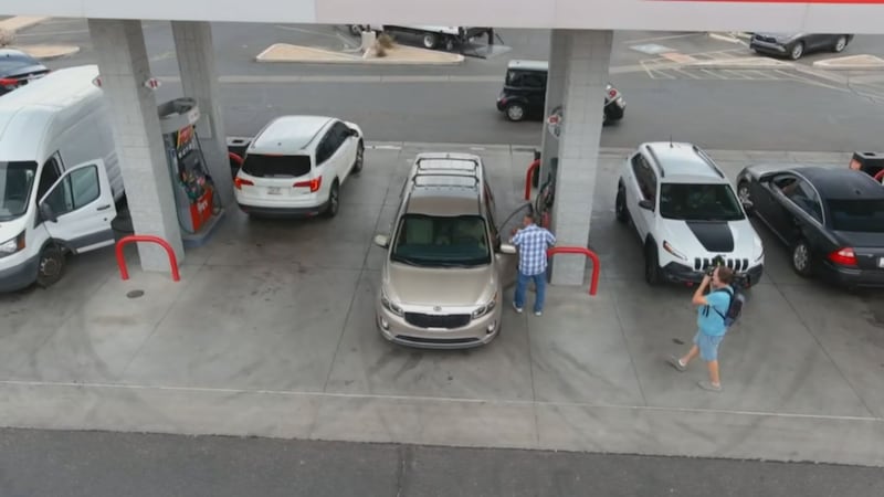 Sky-high gas prices are continuing after Labor Day; so the Arizona's Family Surprise Squad...
