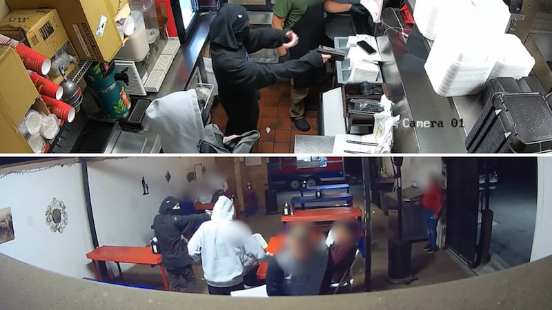 Phoenix Police say the robberies happened on April 29, 2025