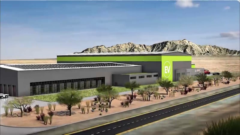 Evelution Energy says it is committed to an environmentally friendly solar-powered facility.
