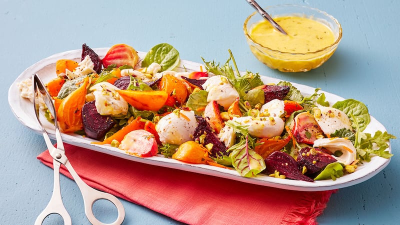 Wisconsin Cheese - Rainbow Roasted Beet Salad