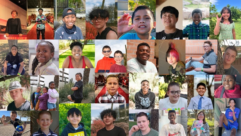 Dozens of Arizona children are hoping to find loving homes.
