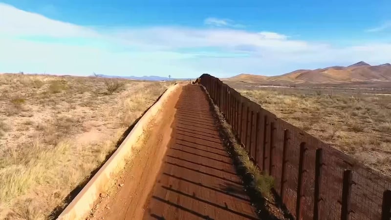 File image of the Arizona-Mexico border.
