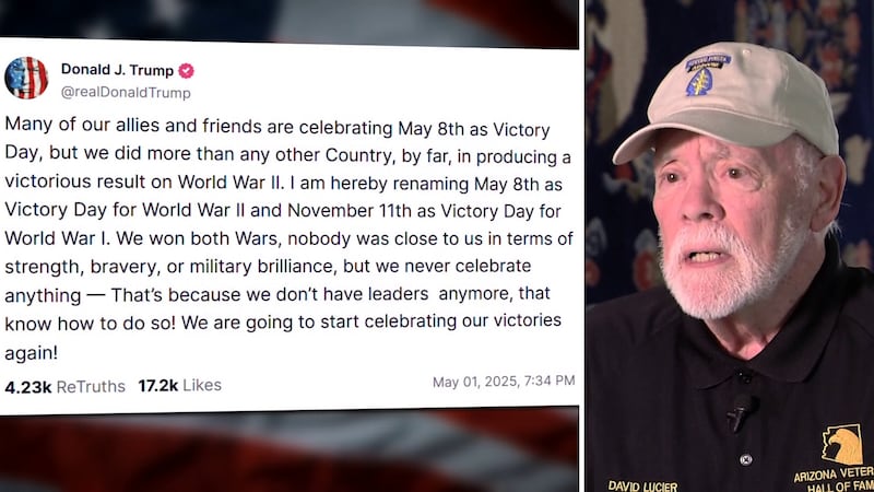President Trump’s idea to change the name of Veterans day getting backlash from some Valley vets.