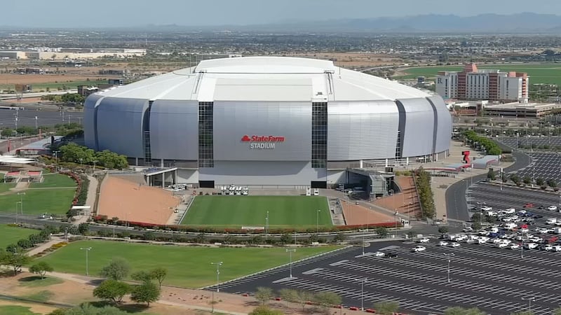 File photo of State Farm Stadium.