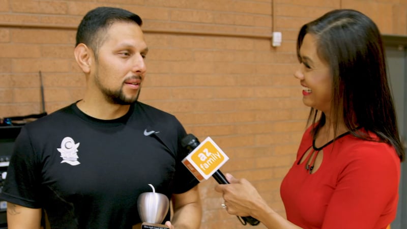 High school coach, Pierre Rivera, uses basketball to teach his students and players lessons in...