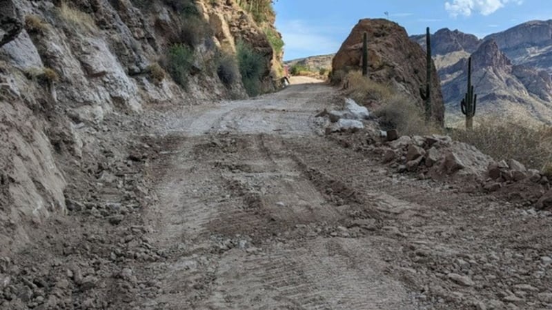 The SR88, Apache Trail, is once again able to take on travel with limited access after...