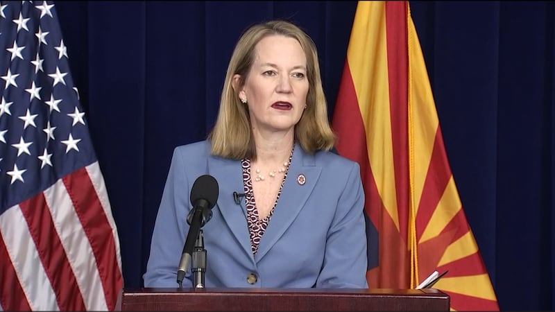 File photo of Arizona Attorney General Kris Mayes.