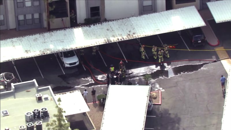 Phoenix Fire says a total of 13 people will be displaced.