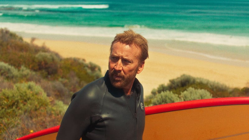 Nicolas Cage in THE SURFER.