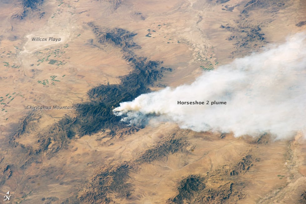 NASA Horseshoe 2 Fire