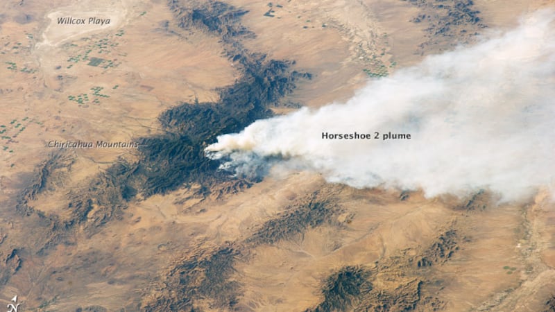 NASA Horseshoe 2 Fire