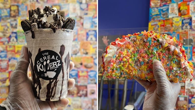 Customers can get their favorite cereal infused into ice cream for a delicious dessert or...