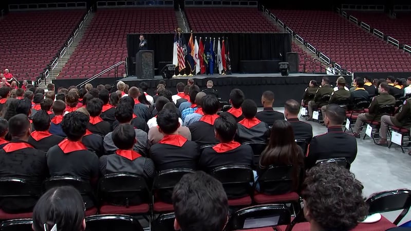 Hundreds of Valley high school students were honored at the 2025 Military Induction Ceremony.
