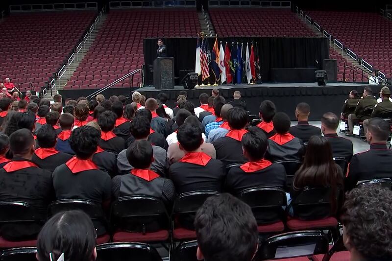 Hundreds of Valley high school students were honored at the 2025 Military Induction Ceremony.