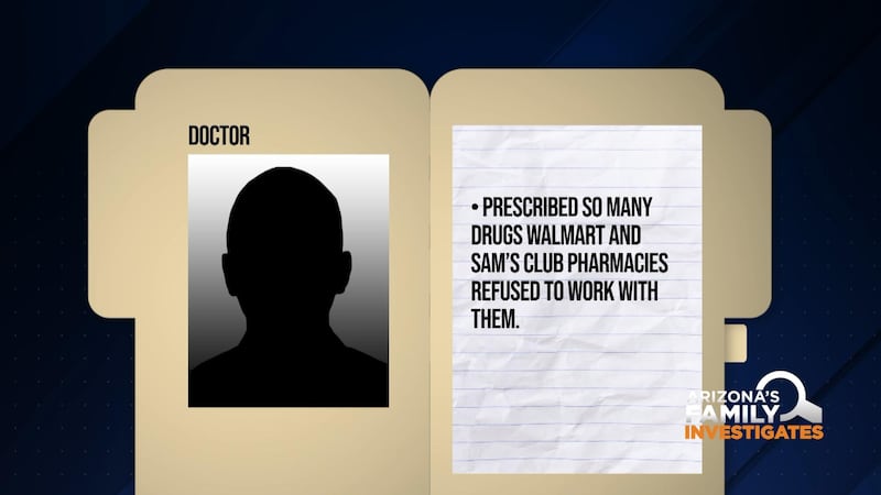 Arizona’s Family Investigates found providers high on the job, two of them prescribing...