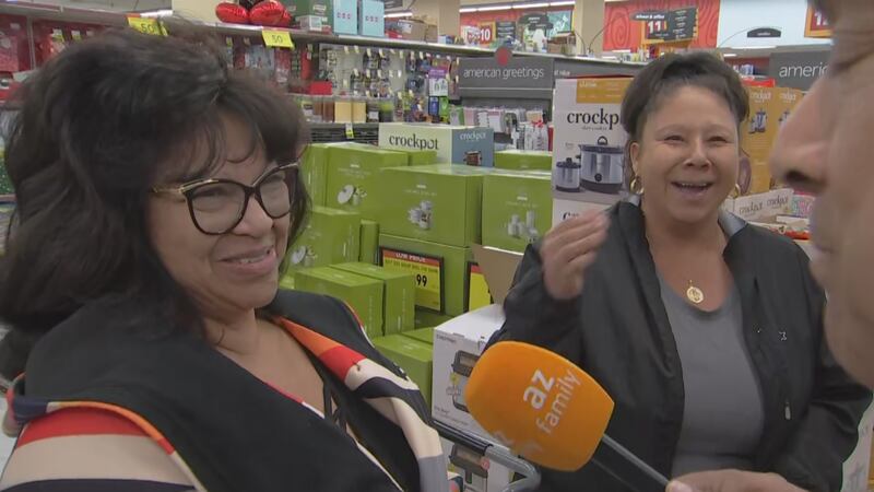 These two Arizona's Family viewers immediately recognized what was going on and called us over.