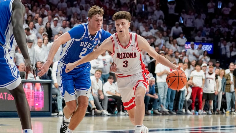 Arizona Wildcats guard Anthony Dell'Orso (3) during a NCAA college basketball game against...