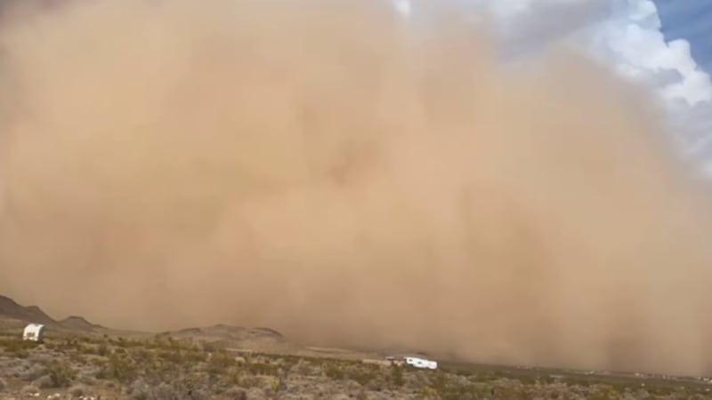 A massive haboob hit Dolan Springs on Friday.