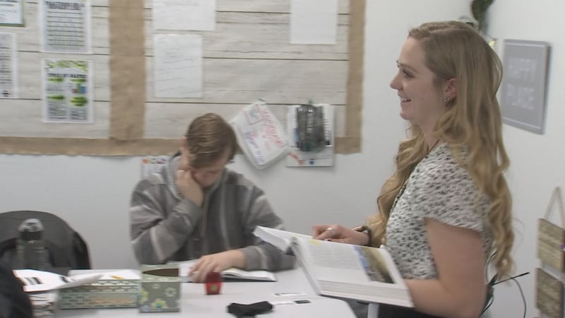 Morgan Novelli is a high school teacher at Autism Academy in Glendale.