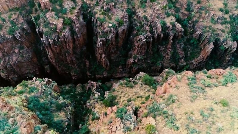The mountains east of Roosevelt Lake, known as the Sierra Anchas, are home to more than one...