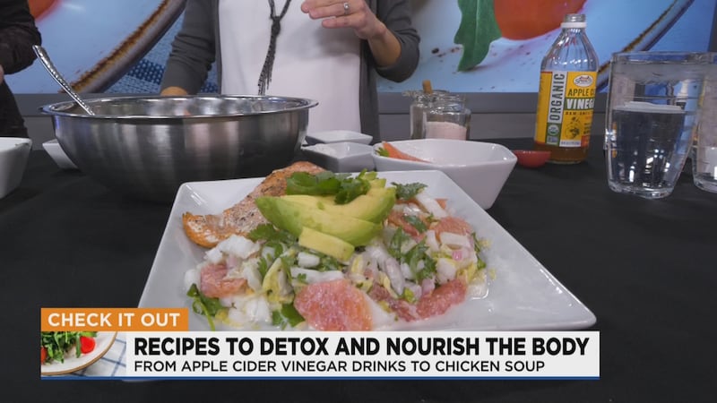 Registered dietitian Jamie Miller showing Good Morning Arizona some healthy recipes for anyone...