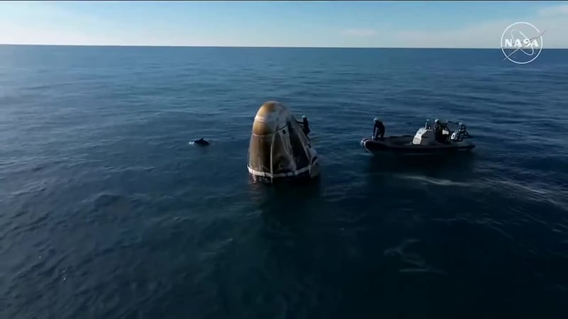 Astronauts Butch Wilmore and Suni Williams, who had their weeklong mission extended by several...
